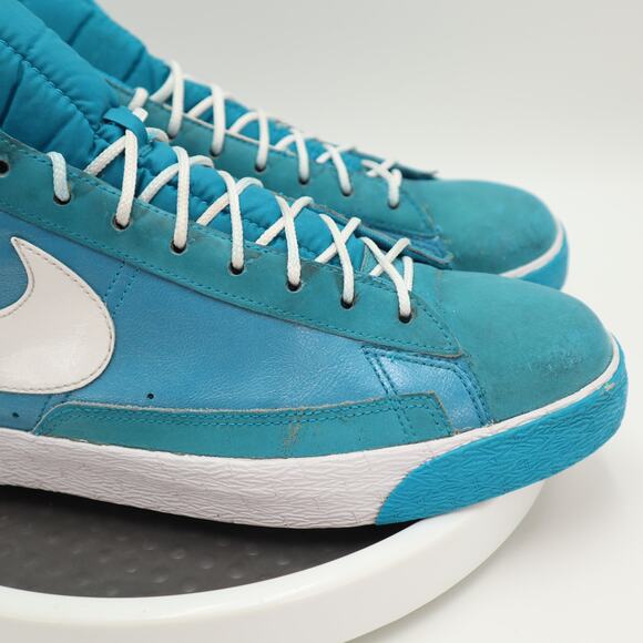 Nike Blazer SP High Men Sz 13 Shoes Blue Lacquer White Hi Top Sneaker 379416-401 - Picture 3 of 16
